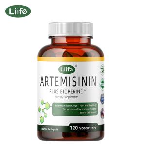 Liife Artemisinin (from Sweet Wormwood) with Bioperine, 100mg — Supports Immune System, Cellular Health, and Enhanced Absorption, Non-GMO, 120 Vegetarian Capsules Liife Artemisinin (from Sweet Wormwood) with Bioperine, 100mg — Supports Immune System, Cellular Health, and Enhanced Absorption, Non-GMO, 120 Vegetarian Capsules