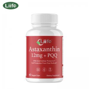 Liife Astaxanthin 60 Capsules - Fresh Microalgae Source, Antioxidant, Eye, Internal Circulation, Skin and Joint Health - 1 Month Dosage Liife Astaxanthin 60 Capsules - Fresh Microalgae Source, Antioxidant, Eye, Internal Circulation, Skin and Joint Health - 1 Month Dosage