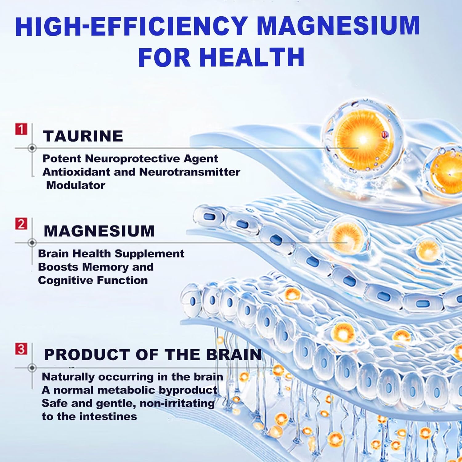 LIIFE Magnesium Taurate 1100mg -180 Vegetarian Capsules-200MG Elemental Magnesium Per Serving - Supports restful Sleep & Helps Maintain Healthy Muscle Function