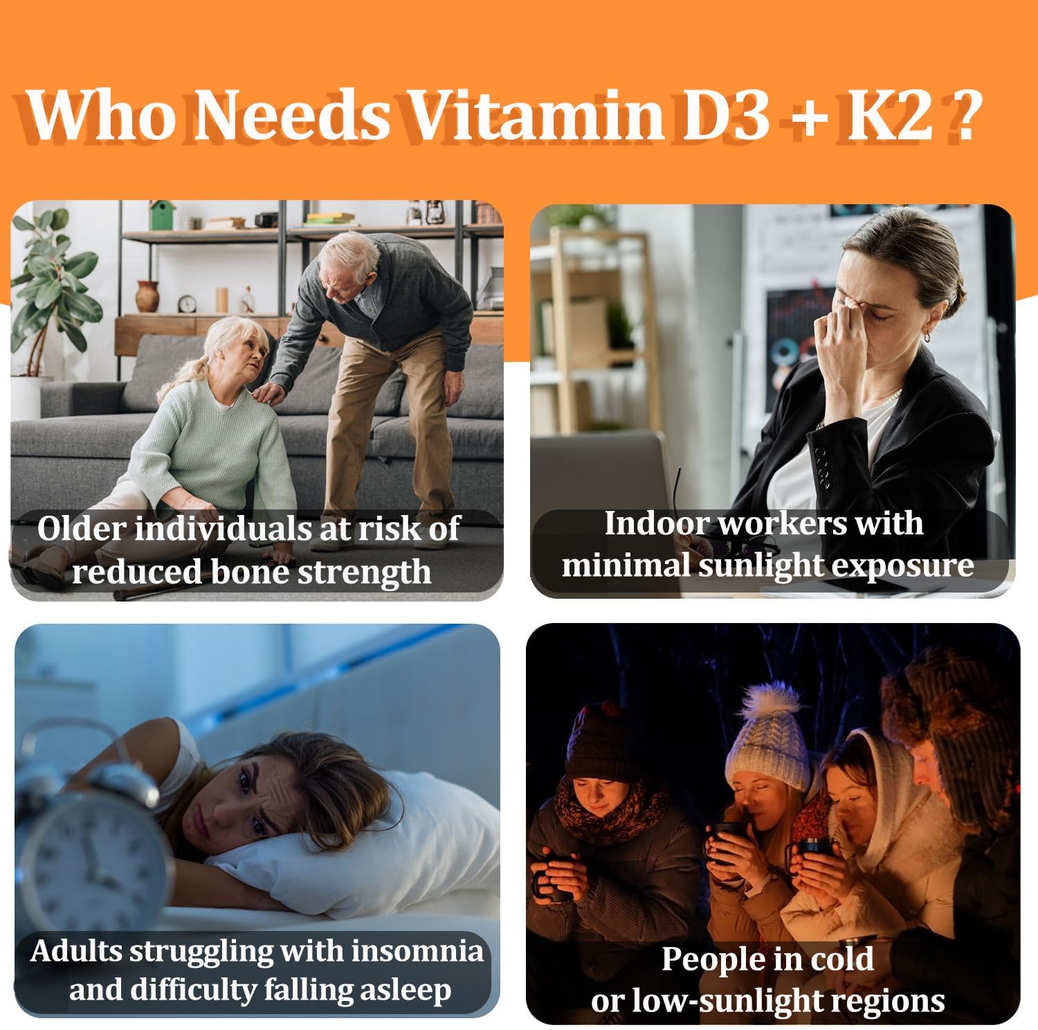 LIIFE Vitamin D3 K2 with Magnesium Bisglycinate & Vitamin B6| D3 5000 IU | K2 (MK7&MK4) 200mcg | Vitamin B6 3mg | Magnesium 200mg | High Absorption | Coconut Oil | Gluten Free | Non-GMO